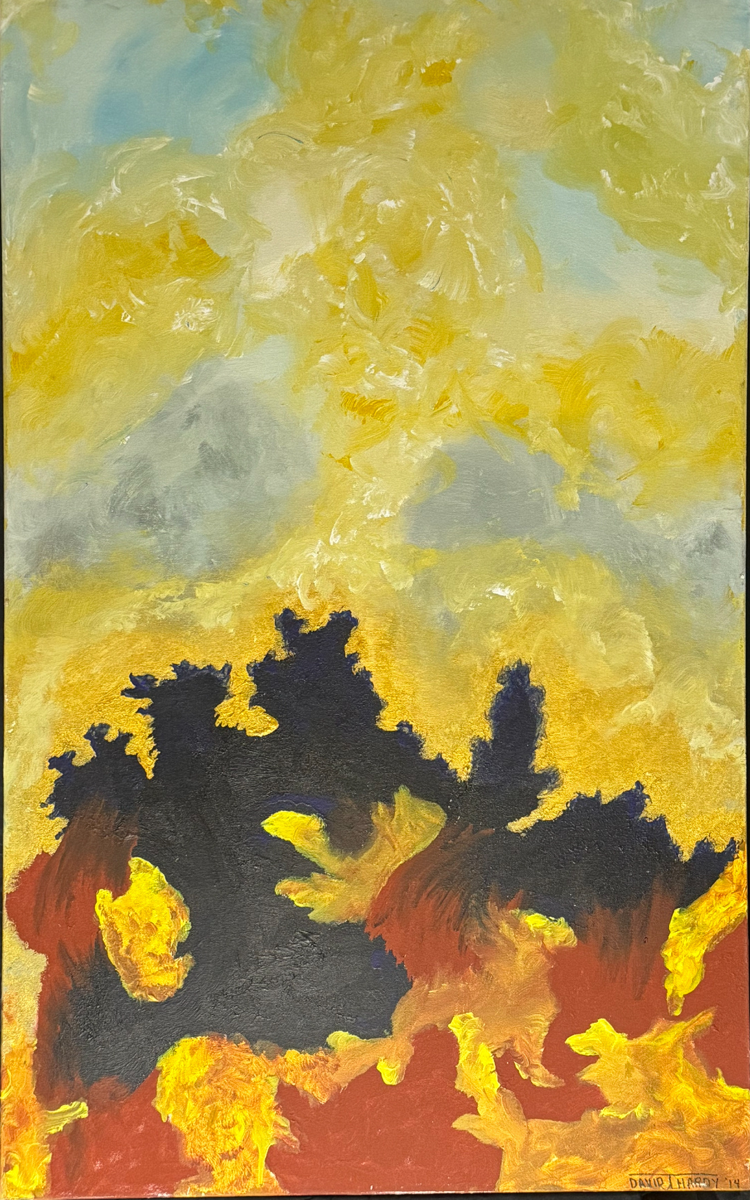 Birth Through Fire — artwork by David Thomas Hardy