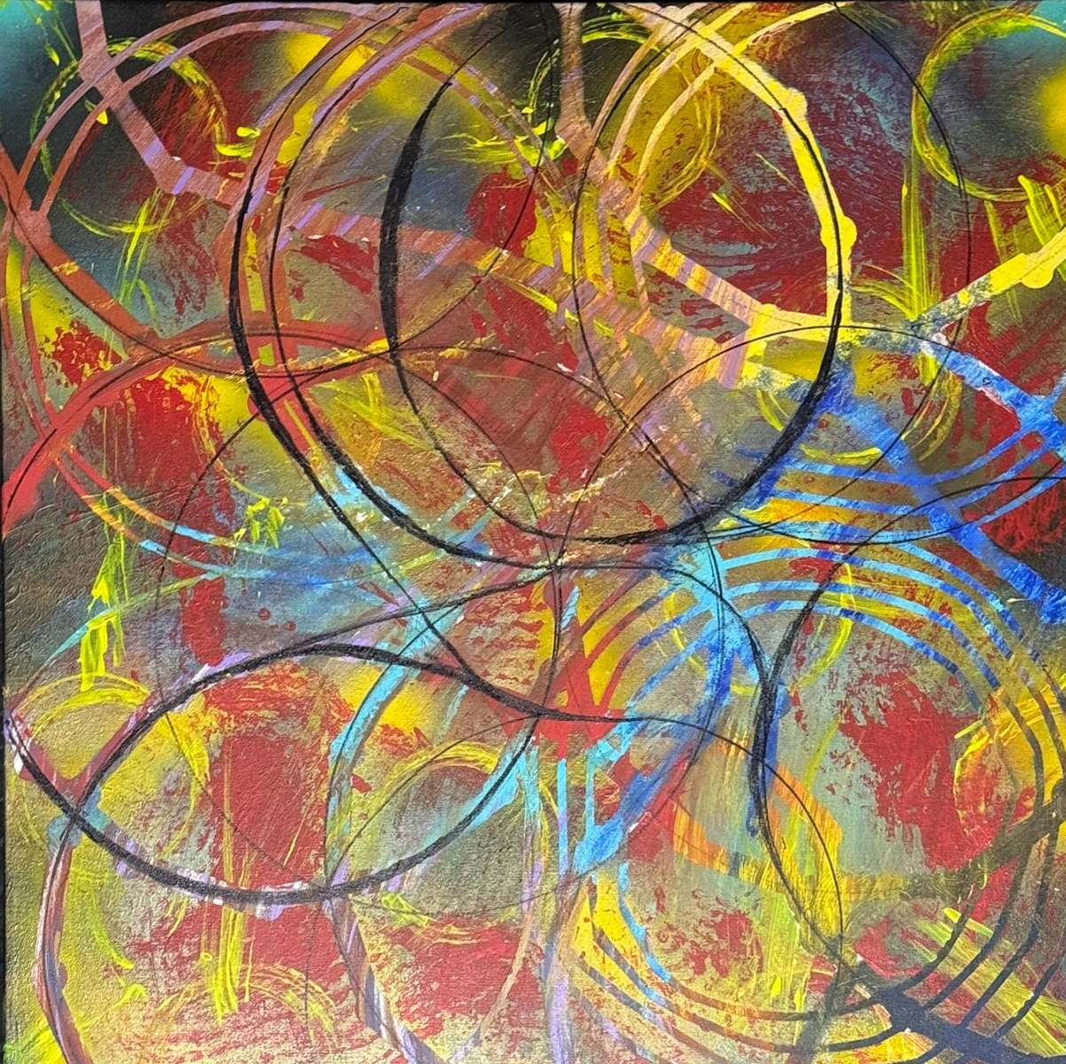 Echoes of Motion — artwork by David Thomas Hardy