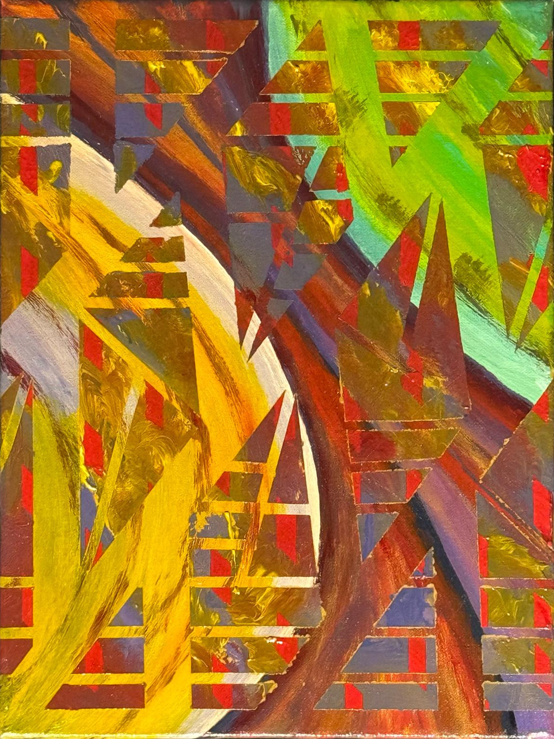 Gyre with Structure — artwork by David Thomas Hardy