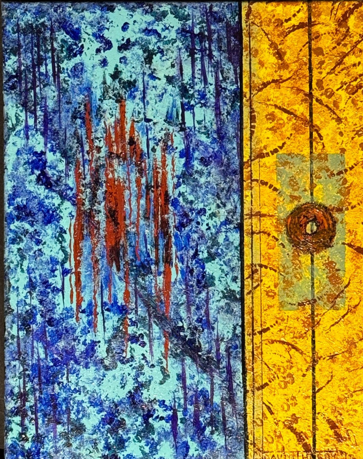 Hidden Gate — artwork by David Thomas Hardy