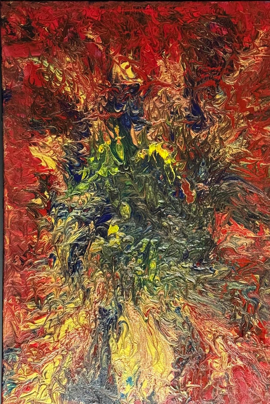 Phoenix Nebula — artwork by David Thomas Hardy