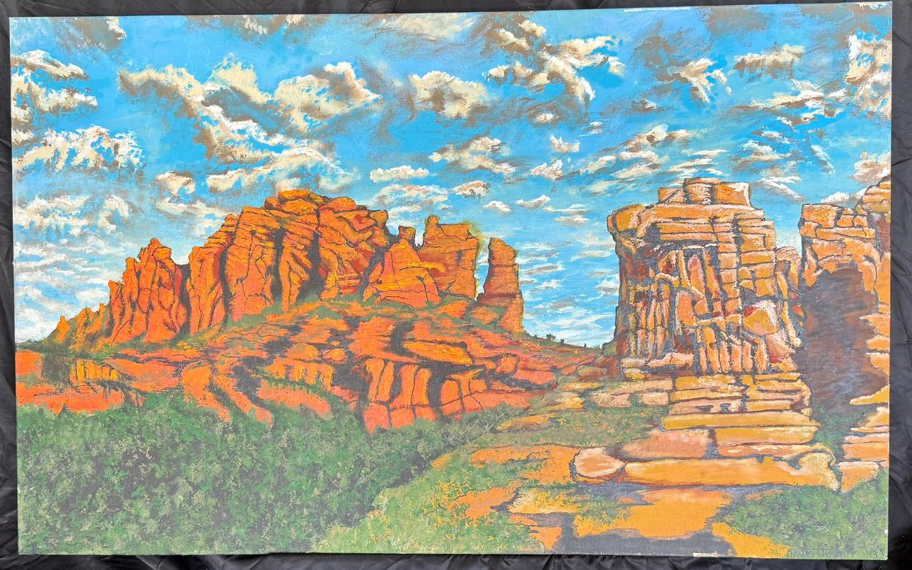 Sedona Memories — artwork by David Thomas Hardy
