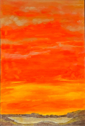 Skyfire — artwork by David Thomas Hardy
