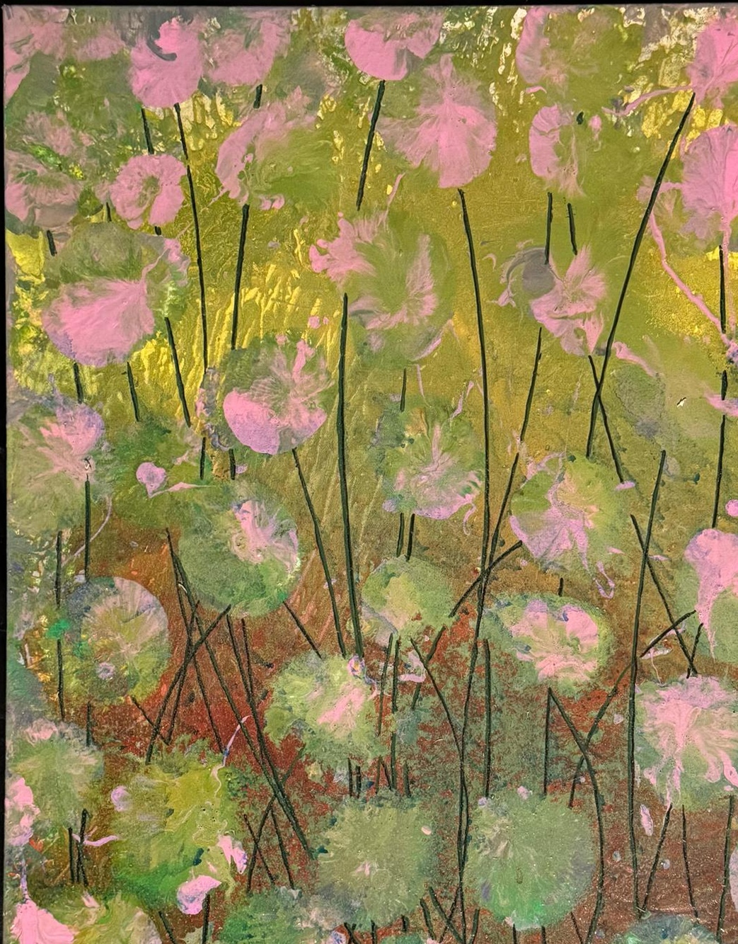Soft Bloom Dark Earth I by David Thomas Hardy