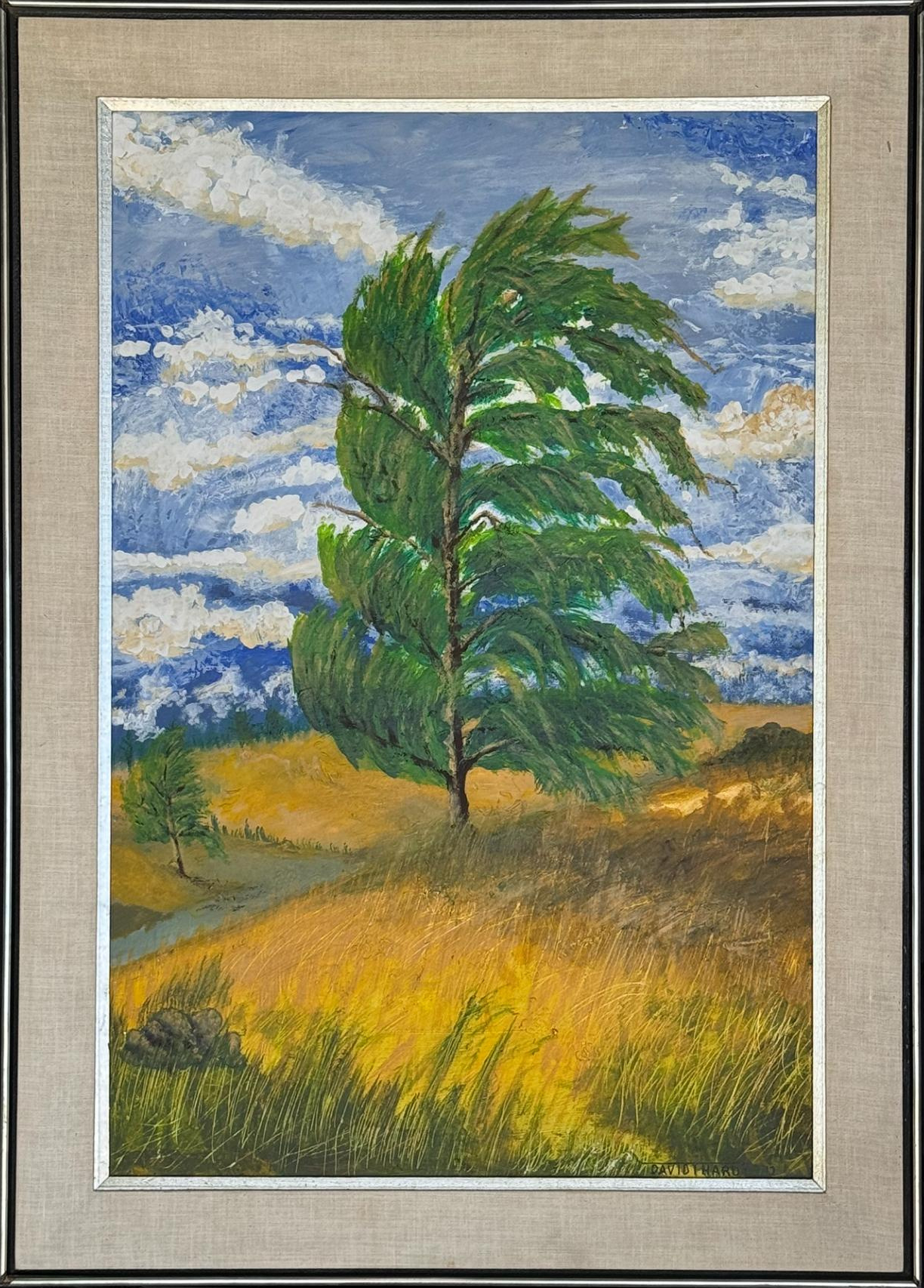 Tree on the Hill — artwork by David Thomas Hardy