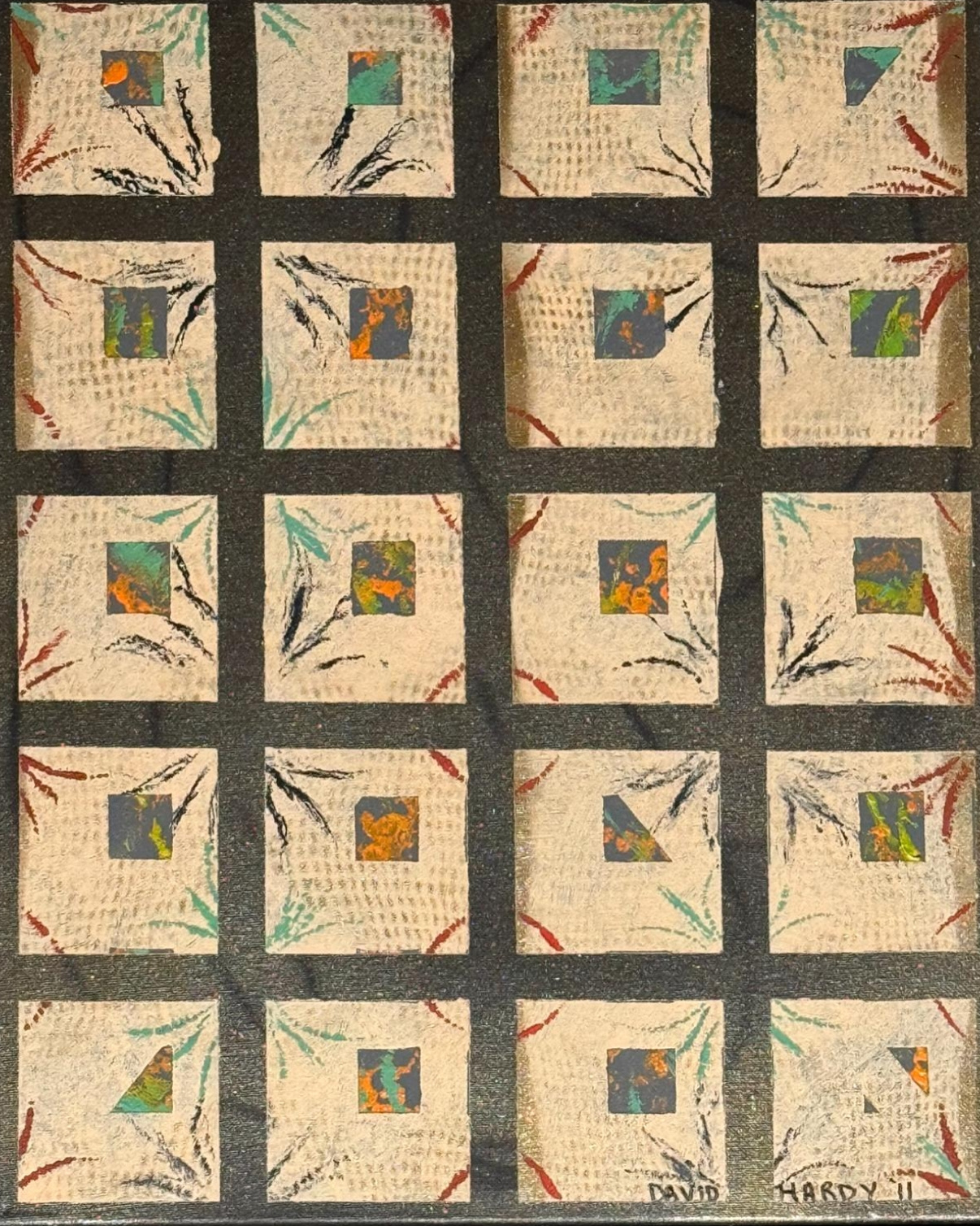 Whispering in the Grid — artwork by David Thomas Hardy
